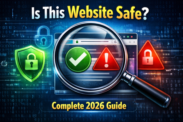 How to Check if a Website is Safe (2026 Expert Guide) | WebtoolzPro